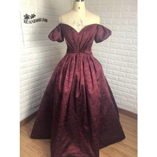 Special occasion dinner party gown выпускной платья sukienki na studniowke v neck print prom dresses 2019 on line XD-105