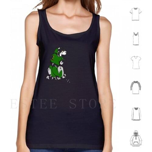 Green Voltron Lion Cubist Tank Tops Vest Voltron Lion Retro 80S Cartoon Cubism