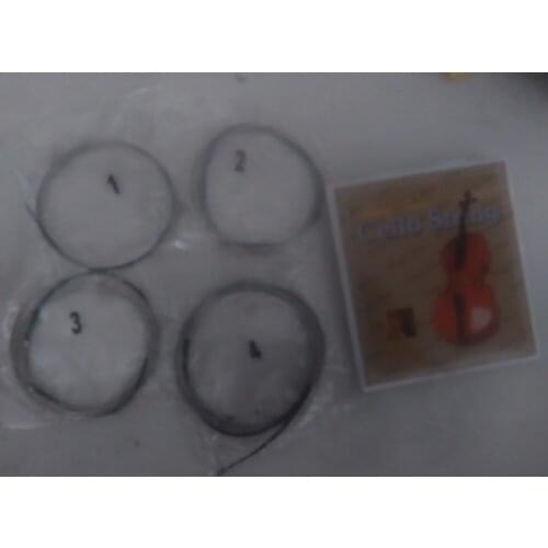 1 set Cello string 4/4 cello parts cello steel string 4/4
