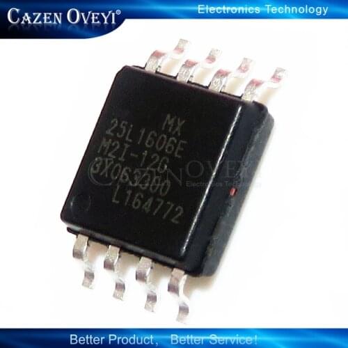 10piece MX25L1606EM2I-12G MX25L1606EM2I-12 25L1606EM2I-12G 25L1606EM2I MX25L1606 25L1606 SOP-8 In Stock