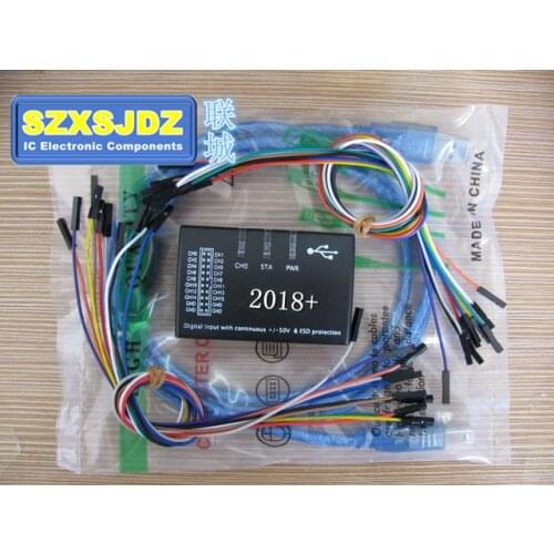 2021+ USB 16 Logic 100 MHz 16Ch Logic Analyzer para ARM FPGA of Saleae16 Logic16