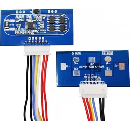 3S 4S 18650 BMS 6A instant current 9A lithium battery protection board protection board against overcharge and overdischarge