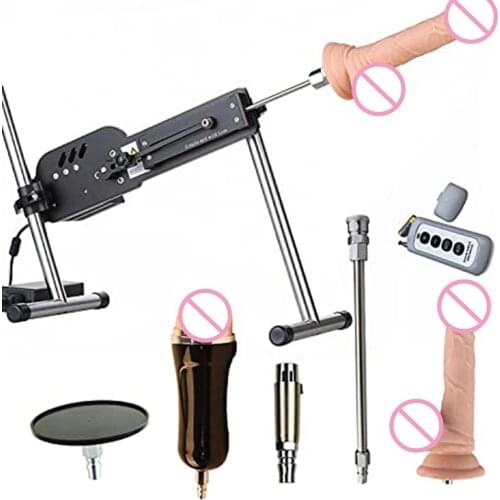 FREDORCH Extremely Quiet Automatic Sex Machine Vac-u-Lock Turbo Power Sex Machine Gun Solid Steel Erotic Love Machines for Women