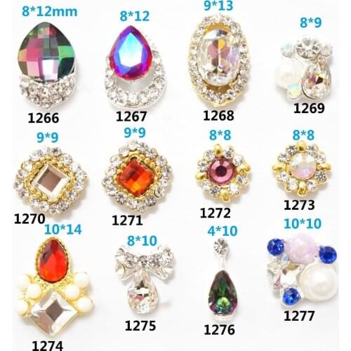 Free Shipping Wholesale 100pcs/lot Rhinestone Flatback Button Nail Art Crystal Stone Invitation Rhineston Button DIY BT91924