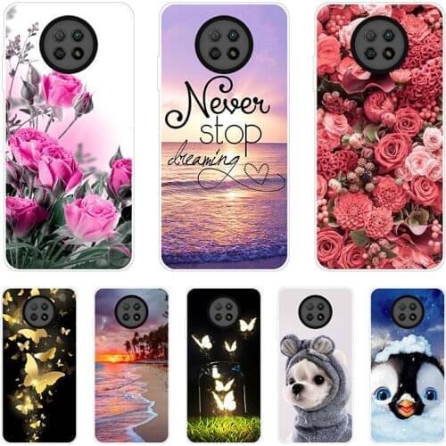 For Xiaomi Redmi Note 9 Case Note9 Silicone Soft Space Phone Cover For Xiaomi Redmi Note 9t Case TPU Note9T 9 T Fundas Coque