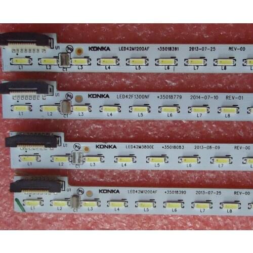 FOR konka LED42M3820NFMZ LED42M1200AF Article lamp 35018392 35018388 1piece=72LED 523MM