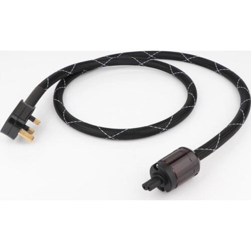 FP-314Ag UK Power Cable with C7 IEC figure 8 IEC UK Power Cable HIFI UK Power Cable UK Power Cable UK Mains Lead Power Cable