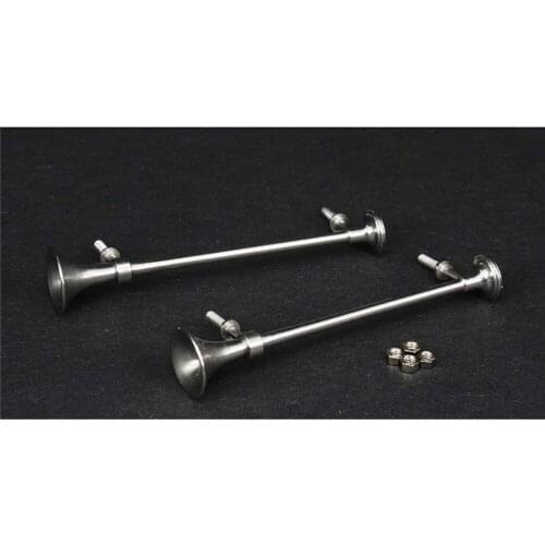 LESU Stainless Steel Whistle Horn For 1/14 TAMIYA King Hauler GL Tractor Truck Model RC Car Parts