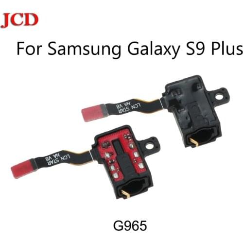 JCD Headphone Jack Flex Cable Replacement Audio Headphone Jack Earphone Socket Flex Cable For Samsung Galaxy S9 Plus G965 S9Plus