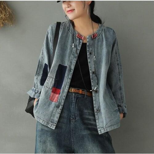 Женские джинсовые куртки Mihonory China At AliExpress