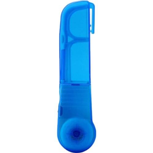 Reusable Plastic Floss Holder Clamp Bar Wand wIth 30 Meter Floss, Oral Care