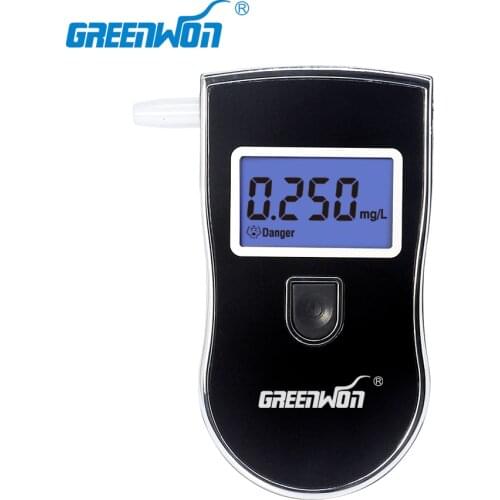 New Portable Breath AT-818 Alcohol Analyzer Digital Breathalyzer Tester Body Alcoholicity Meter Alcohol Detection