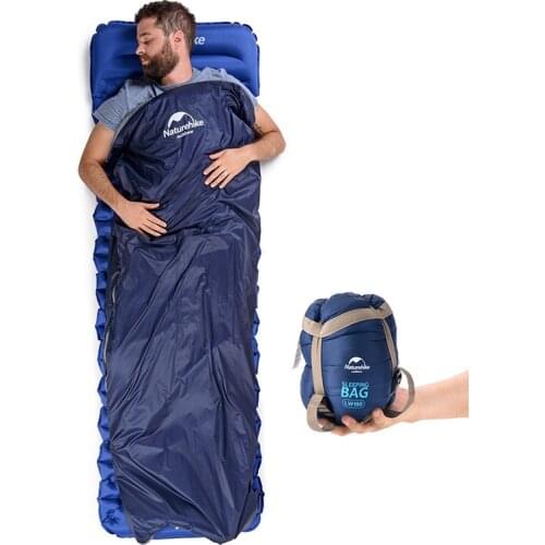 Portable sleeping bag, super light waterproof cotton sleeping bag for hiking, camping and summer, portable sleeping bag