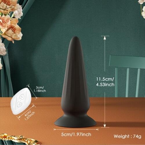 Anal Plug Vibrators Male Prostate Massager Masturbators Women Vagina Stimulator Dildos Remote Control Adult Anus Butt Sex Toys