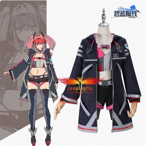Game Azur Lane USS Heavy Cruisers CA-130 Bremerton Cosplay Costume Adult Women Outfits Summer Bikini Swimsuit Jacket Top Socks