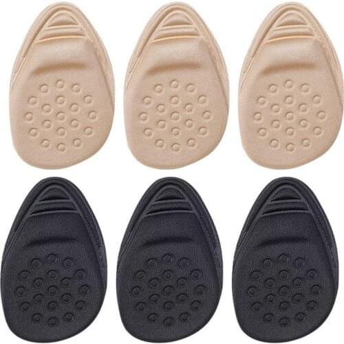 1 Pair Forefoot Pads high heels forefoot anti-skid pad sole anti-slip pad unisex Antislip Soft Shoes High Heel Insole for Hiking