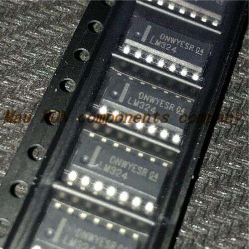 10PCS/LOT LM324DR LM324 SOP14 SOP SMD LM324DR2G LM324DT New original In Stock