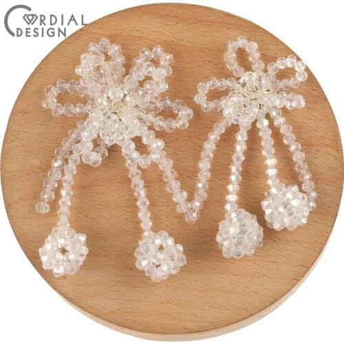 Cordial Design 10Pcs Jewelry Accessories/Crystal Charms/Hand Made/DIY Making/Jewelry Findings & Components/Crystal Beads Pendant