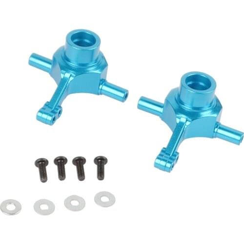 2PCS Aluminum Front Knuckle Arms Set for Tamiya TT02 Hub TT-02 Upgrade Parts 1/10 RC Car