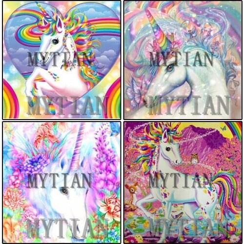 5D diy Diamond Painting Full Square/round Unicorn Diamond Embroidery horse Rhinestone Cross Stitch Kit for Wall Decor