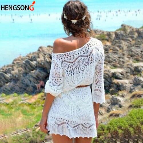 Floral Hollow Out Bikini Cover Up Women 2018 Pareo Beach Cover Up Swimwear Women Robe De Plage Beach Cardigan Bathing Suit