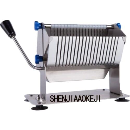 HSS-8 Manual sausage slicer Kitchen tool stainless steel sausage slicer multifunction slicer sausage cutter 1PC