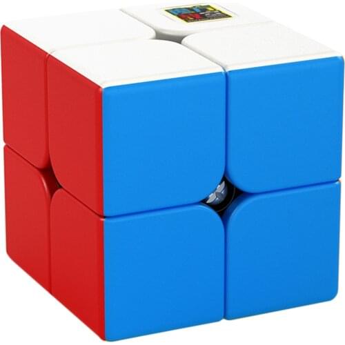 Surwish MF8861 Cubing Classroom Meilong2 2x2x2 Magic Cube 2X2 Magico Cubo Education Toys For Children Adults Gift - Colorful
