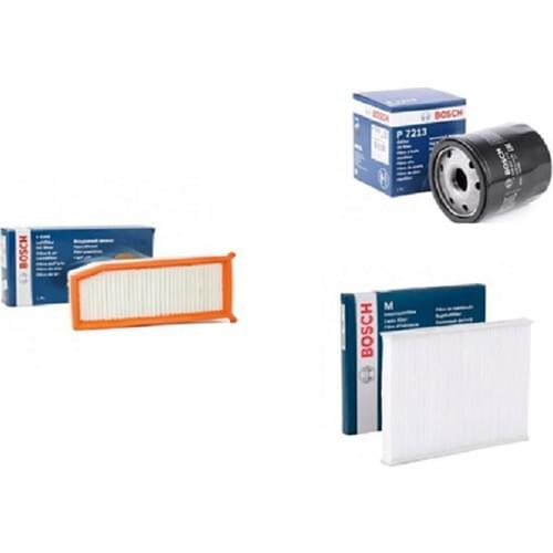 Bosch Renault Captur 1.6 Petrol Filter Care Set 2018-2020 Bosch-3 'lü
