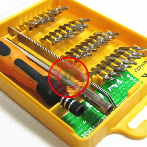 33 In 1 Screwdriver Set Interchangeable Torx Tweezer Extension Repair Tool Kit Box For Notebook Laptop Pc Cameral Watch Phone