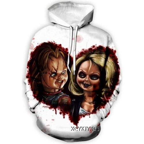 Bride of Chucky 3D Print Causal Clothing New Fashion Men Women Hoodies Plus size S-7XL harajuku man hoodies