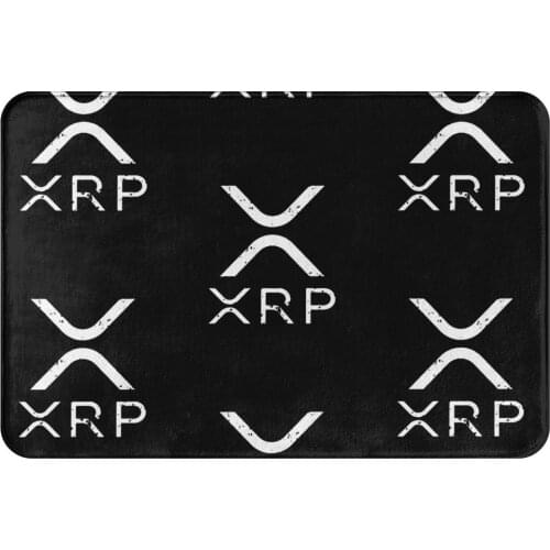 Anti-Slip Doormat Kitchen Mat Cryptocurrency XRP Ripple Crypto Hallway Carpet Entrance Door Rug Indoor Decorative