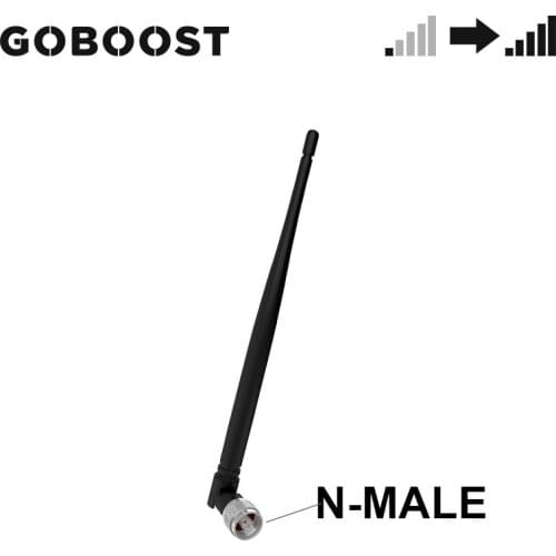GOBOOST 600~2700Mhz 3dBi Whip Antenna With N- male For Communication Mobile Phone Repeater 2g 3g 4g Indoor Antenna