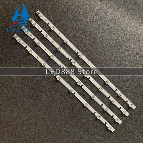 New 8LEDs LED stirp for Samsung UE32EH4000W D1GE-320SC0-R3 R2 BN96-24145A BN96-24166A 32H-3535LED-32EA SLED 2011SVS32 3228