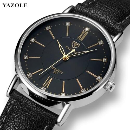 Woman Watches Rose Gold Top Brand YAZOLE Luxury Watch Women Quartz Waterproof Womens Wristwatch Ladies Girls Watches Clock