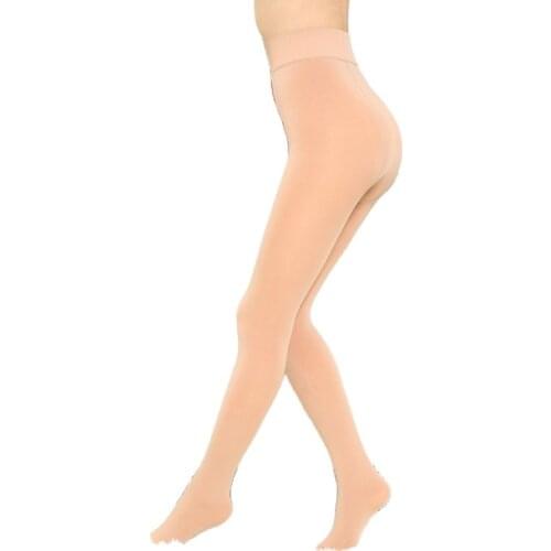 Female 400D With Velvet Winter Keep Warm Slim Legs Sexy Pantyhose Anti Hook Large Stocking Hosiery Oil Shiny Elasticity Tights
