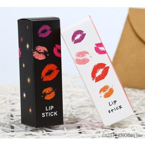 1000pcs Lipstick Packaging Boxes Paperboard Packing Box Colorful Kraft Paper Gift Craft Box Wedding Birthday Party Favor