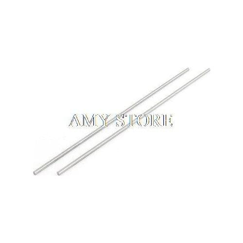 2PCS 3mm x 200mm HSS Graving Tool Round Turning Lathe Carbide Bars Stick