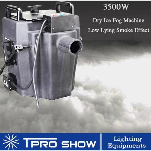 3500W Fog Machine Ground Smoke Machine Dmx Dry Ice Low Lying Fog Covered 200 Sqm Stage Wedding Party Dance Floor DJ Disco Club
