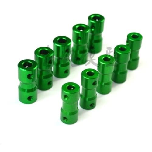 Aviation Hard Aluminum Coupling Million Cash Anodized Boat Model Accessories Drive Shaft Motor Shaft