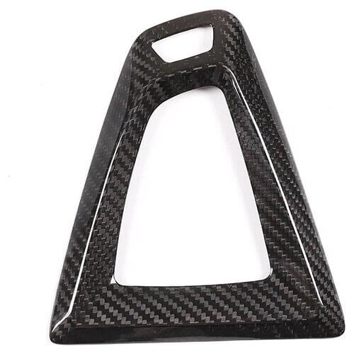 Carbon Fiber Car Center Console Shift Knob Panel Cover Right Hand Driver for BMW M3 F80 M4 F82 F83