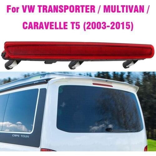 Car LED 3RD Third Brake Light 12V Auto Level Rear High Mount Stop Lamp For VW Transporter T5 2003-2015