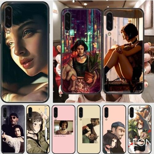 Leon And Matilda Movie Phone case For Samsung Galaxy A 3 5 7 8 10 20 21 30 40 50 51 70 71 E S 2016 2018 4G black 3D coque