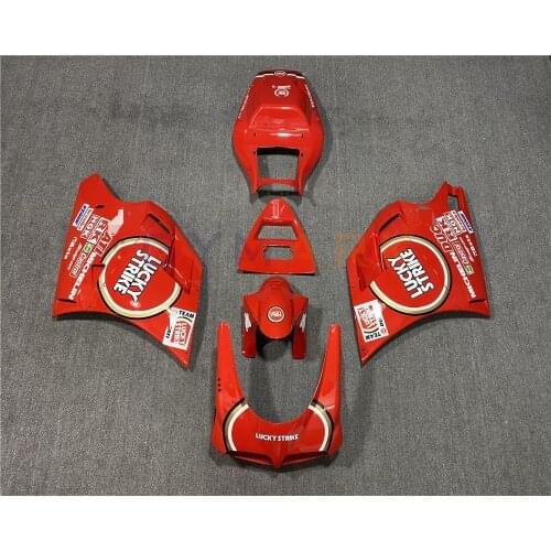 For Ducati 996 1996-2002 998 1999 748 2001 919 2000 Motorcycle ABS Plastic Body Protection Red Fairing Kit, World Champion