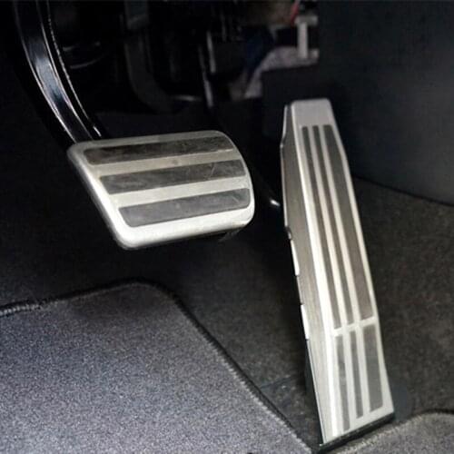 For Toyota Camry 2019 2020 Avalon For Lexus ES 2019 LS 2018 2019 Gas Fuel Brake Accelerator Foot Rest Pedal Pad Plate Trim AT