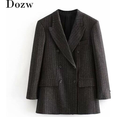 Женские двубортные пиджаки Dozw China At AliExpress