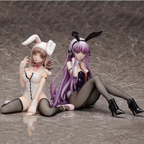 23cm B-style DANGANRONPA Kirigiri Kyouko soft body Bunny girls FREEing Sexy girls Action Figure japanese Anime PVC adult Action