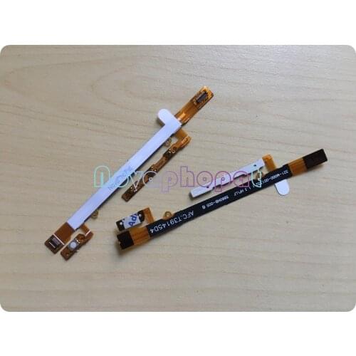 Novaphopat For Sony Xperia C S39c S39h C2304 C2305 Power on off Volume up down Switch Key Button flex cable Replacement +track