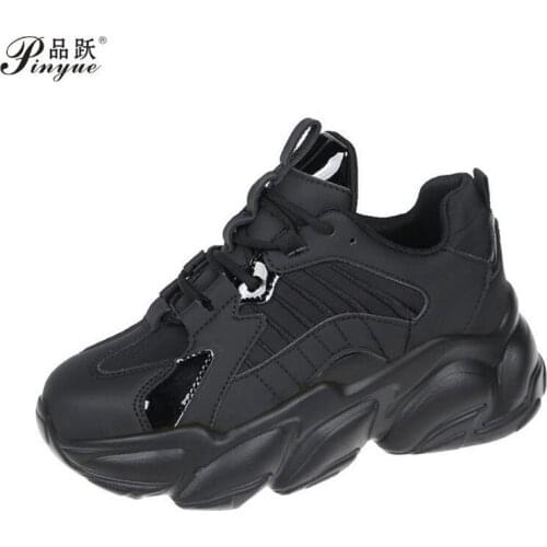 Summer Casual Shoes For Women black Sneakers Brand Light Woman Fashion Sneakers White Shoes Women Chunky Sneakers Zapatos Mujer