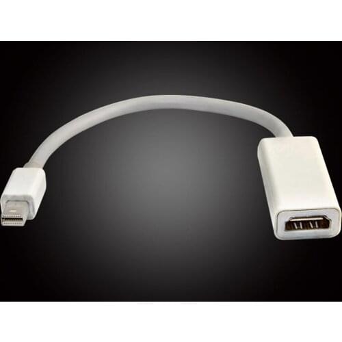 Mini Display Port MDP Male to HDMI Female Adapter Cable for Mic book Pro Air iMAC