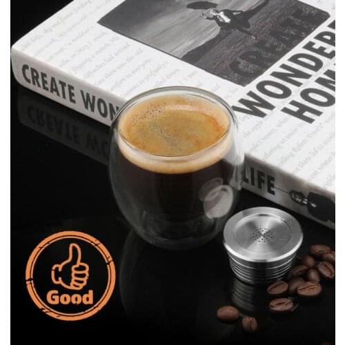Refillable Coffee Capsules Pods Capsula 304 Stainless Steel Reutilizable Coffee Filter Kitchen Accessories Espresso Reusable